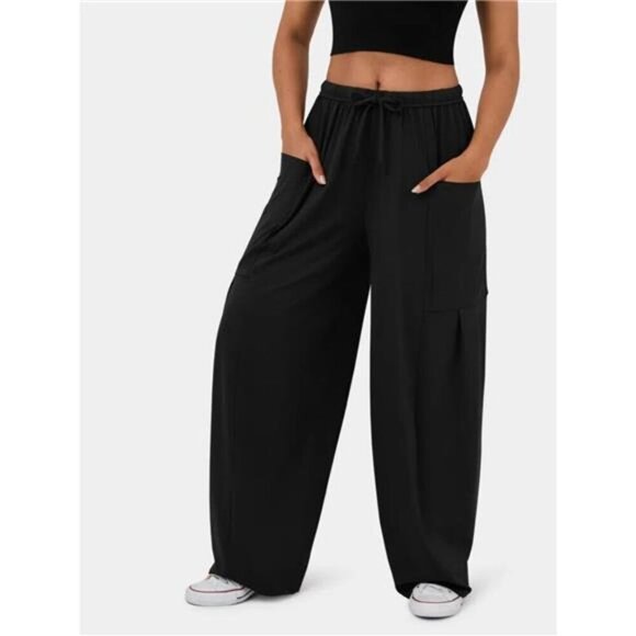 Relaxed Fit Drawstring Pants - Picture 1 of 12